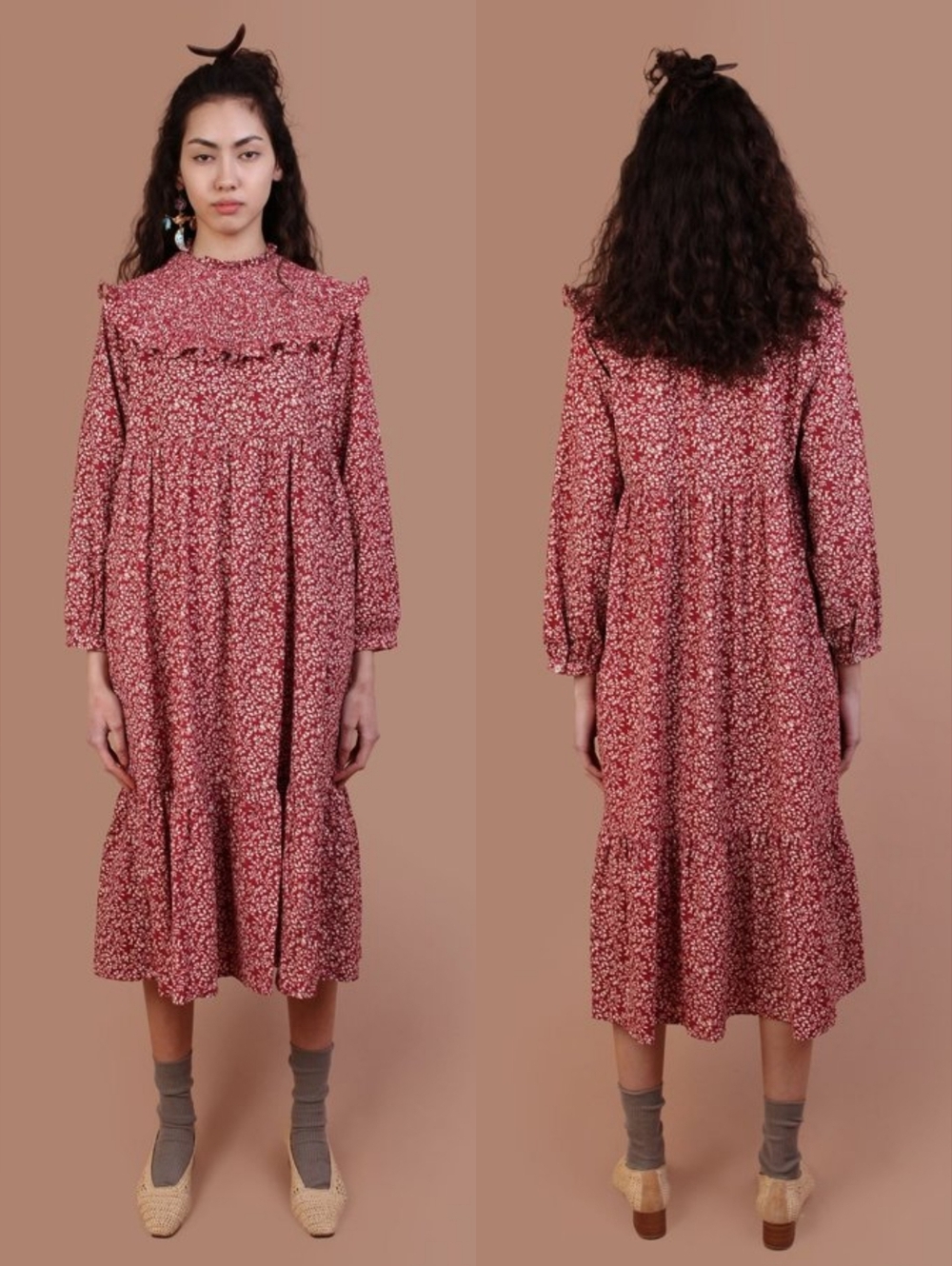 Meadows Jasmine Ditsy Cordoury Dress